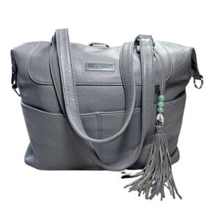 Lily Jade One Size Diaper Shaylee Tote Bag Grey Color